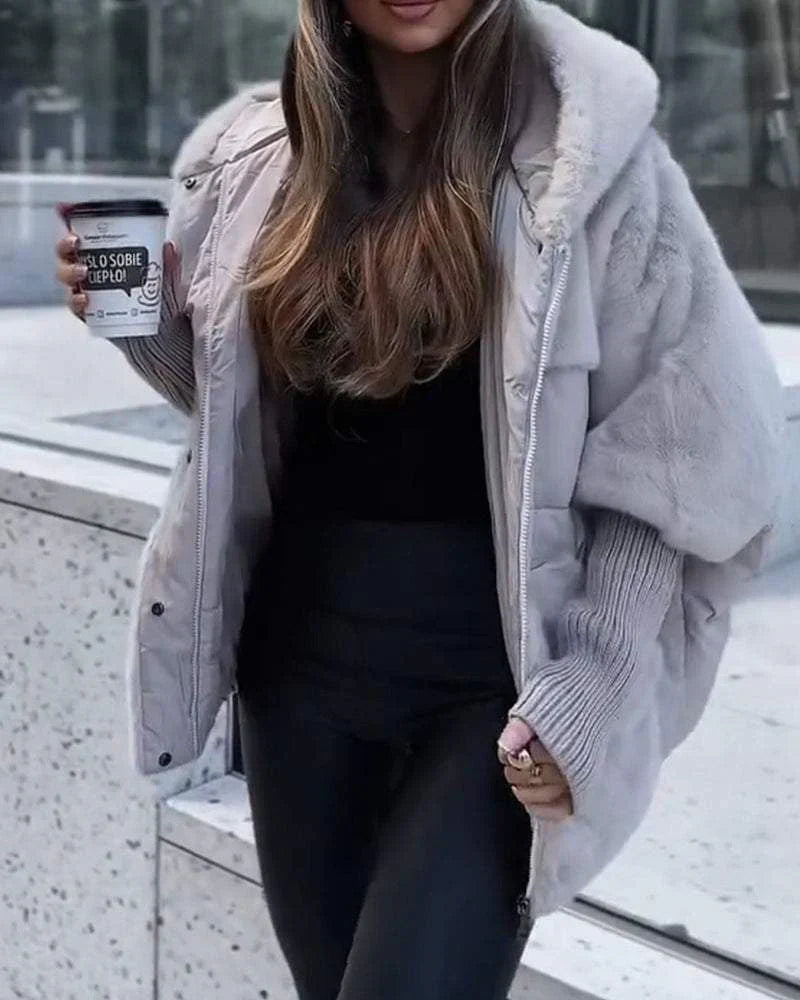 LENA | Stylowa kurtka puchowa z kapturem