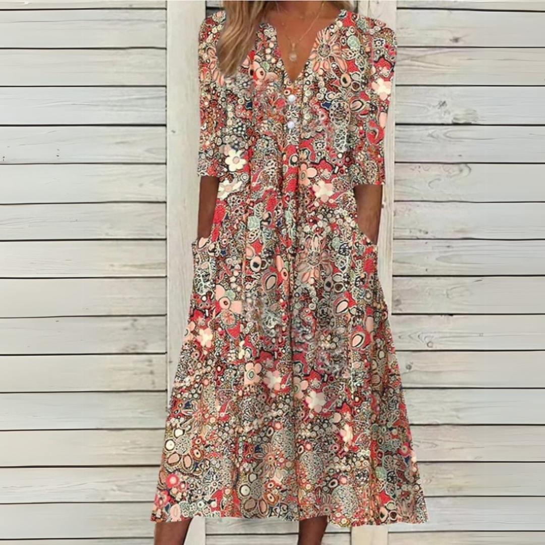 Livia | Urokliwa letnia sukienka dla naturalnej elegancji