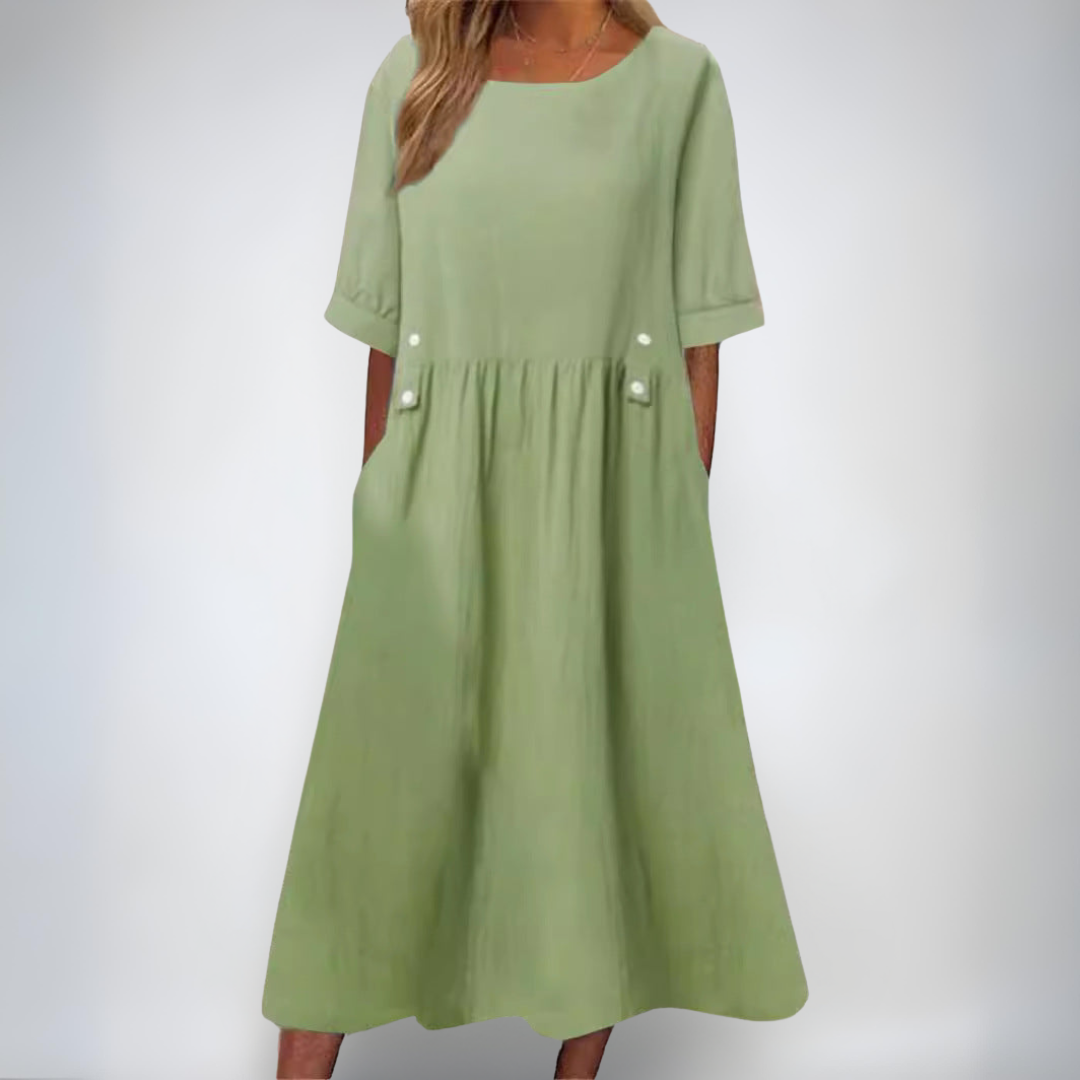 Mia | Letnia sukienka o luźnym kroju