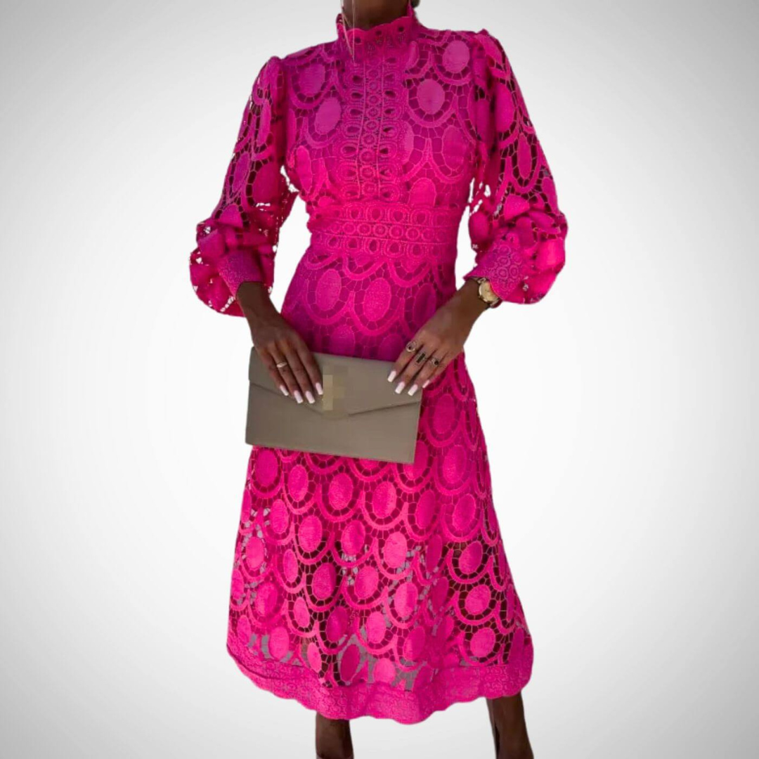 Veronika | Eleganckie koronkowe sukienki maxi