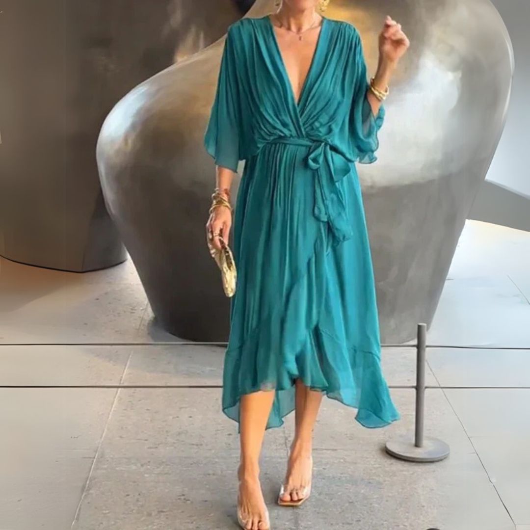 Fátima | Sukienki z dekoltem w kształcie V