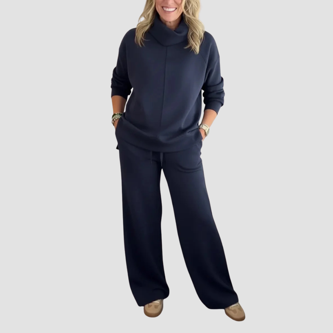 Thalia | Komfortowy zestaw lounge z kołnierzem