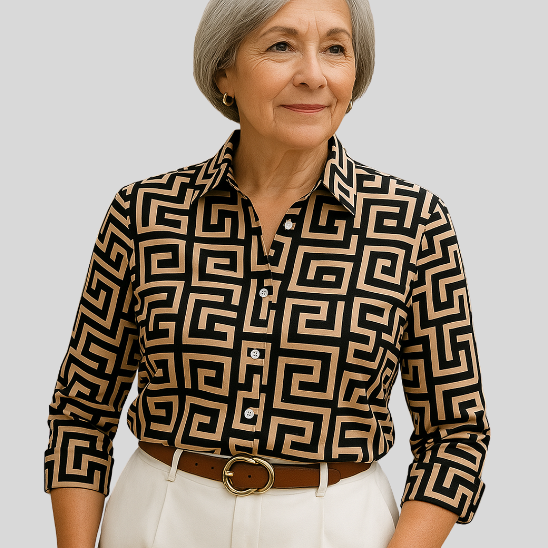 Brielle | Artystyczna bluzka dla wyrazistego stylu