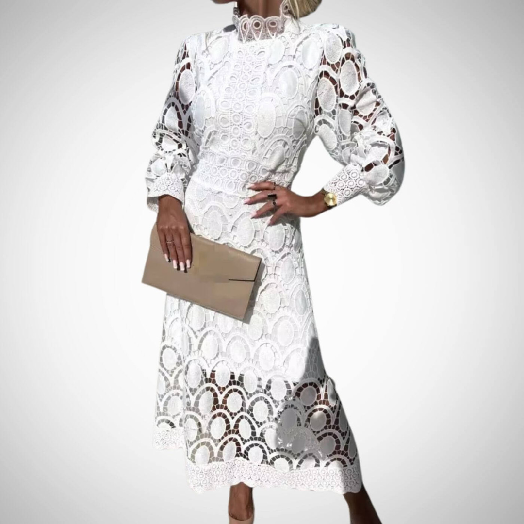 Veronika | Eleganckie koronkowe sukienki maxi