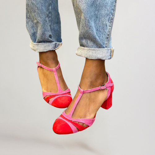 DIANA | ELEGANCKIE SANDAŁY Z KOTURNEM