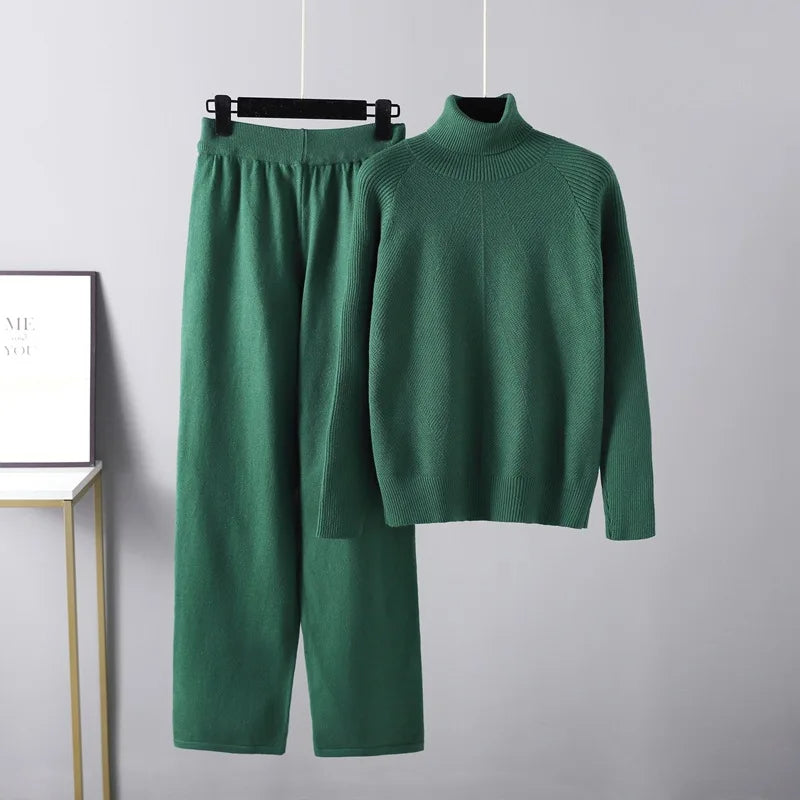 Cecylia | Komplet dwóch części Lounge w sploty